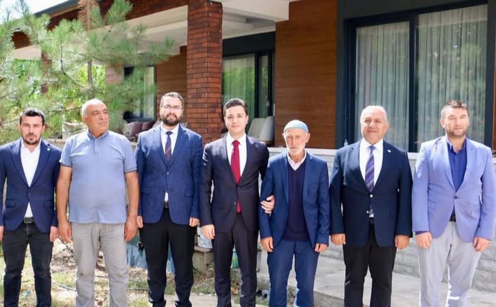 Kıbrıs Gazisi Mehmet Çuhacı ve ailesini ziyaret