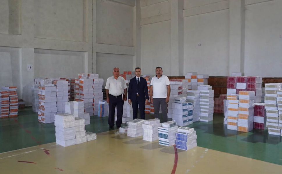 Dört ilçenin ücretsiz ders kitapları Osmancık’ta depolandı
