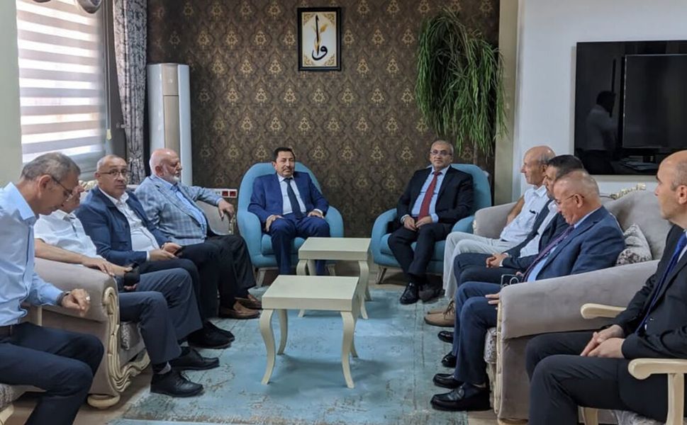 ÇEKVA heyetinden İl Millî Eğitim Müdürü Cemil Çağlar’a ziyaret