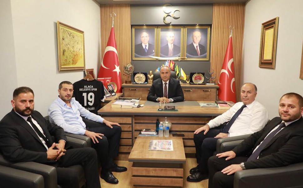 MHP Çorum İl Başkanı Çıplak’tan Alaca teşkilatlarına ziyaret