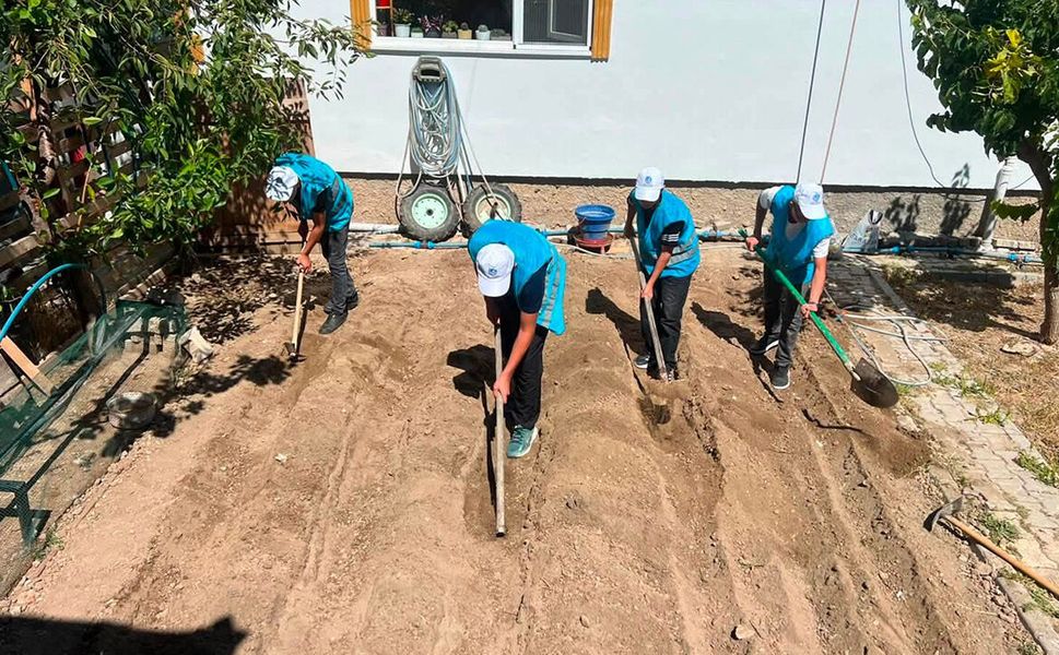 Ülkü Ocakları Çorum’da ilk kez safran ekimi yaptı