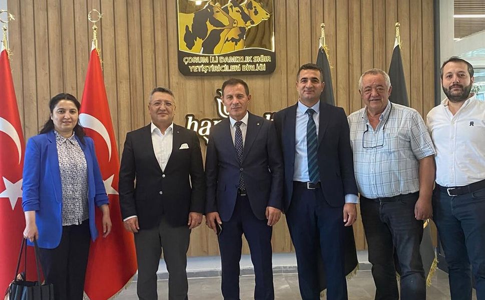 Halkbank heyetinden Çorum DSYB’ye ziyaret