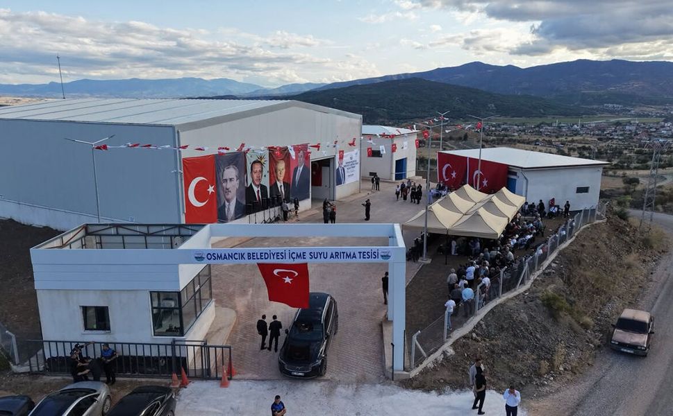 Osmancık’ta musluklara artık arıtılmış su ulaşacak