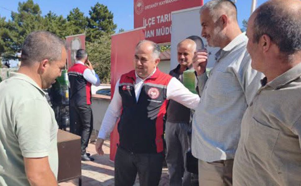 Alaca ve Ortaköy’de üreticilerin sorunları sahada dinlendi