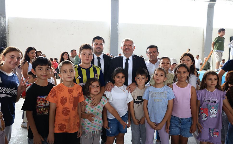 Osmancık’ta çocuk festivali renkli görüntülere sahne oldu