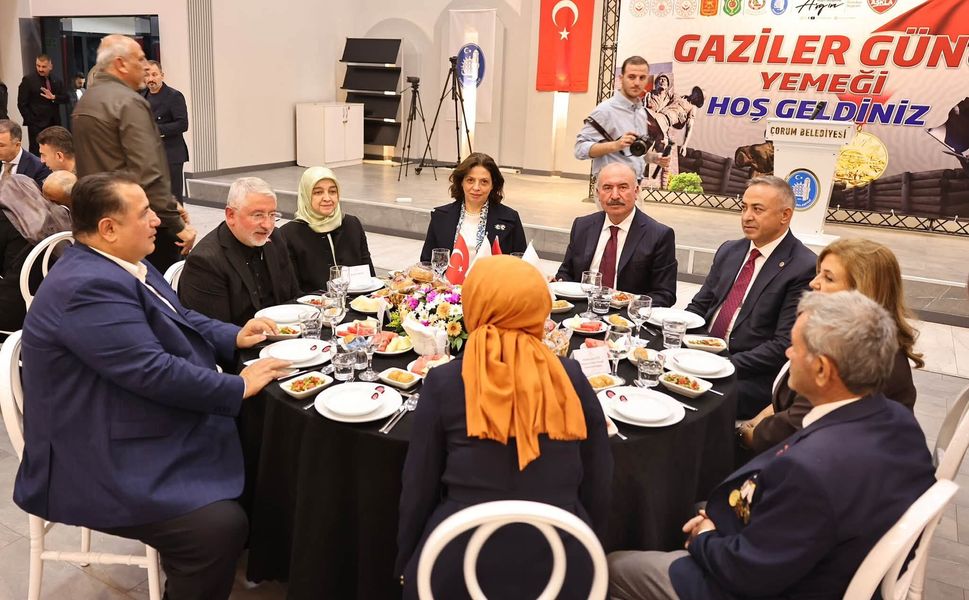 Çorum’da gazilere vefa, şehit ailelerine minnet