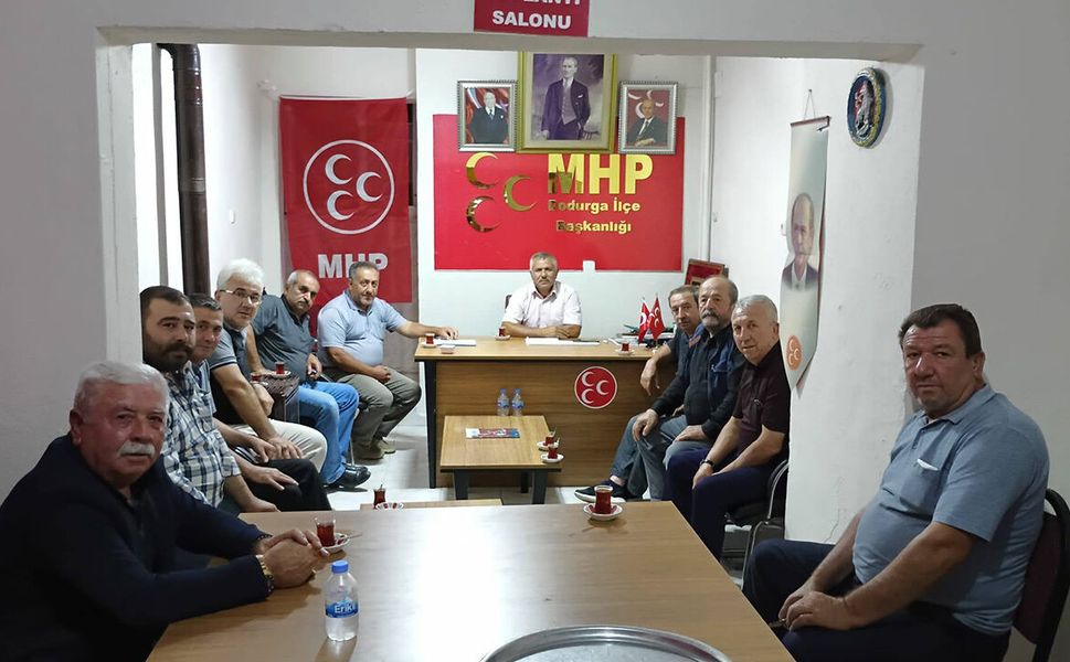MHP Dodurga İlçe Başkanlığı Eylül ayı toplantısını yaptı