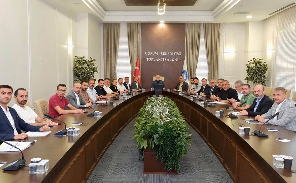 Cumhur İttifakı Çorum Belediye Meclisi Grubu toplandı