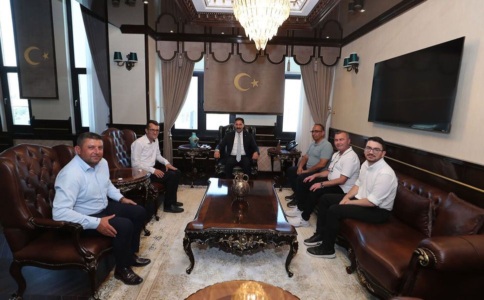 Çorum’dan Hatay Valisi Mustafa Masatlı’ya ziyaret