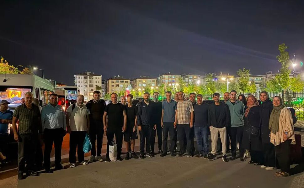 Altı Nokta Körler Derneği’nden 110 kişilik kafile Hatay’da kampa katıldı