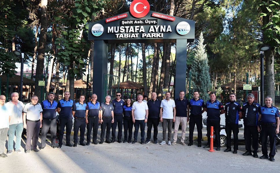 Ahmet Gelgör zabıta personeliyle yemekte buluştu