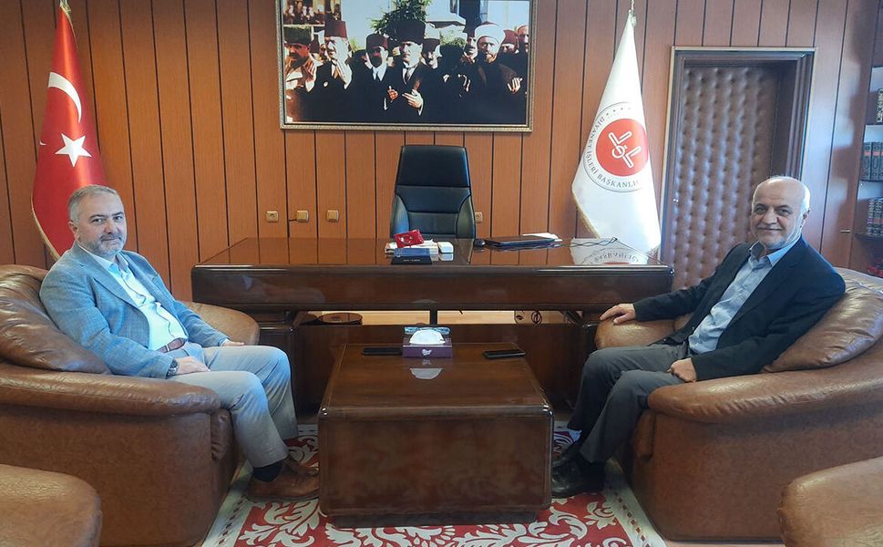 Ümit Çimen’den Çorum İl Müftüsü Yıldırım’a ziyaret