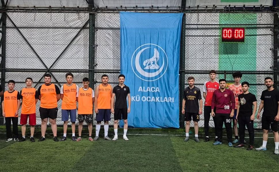 Alaca Ülkü Ocakları’ndan gençlere spor ve sağlıklı yaşam mesajı