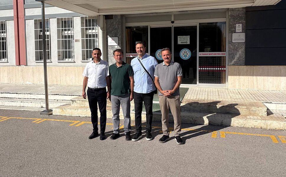 15 Temmuz Şehitleri Fen Lisesi’ne ziyaret ettiler