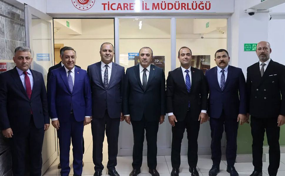 MHP heyetinden Çorum Ticaret İl Müdürlüğü’ne ziyaret