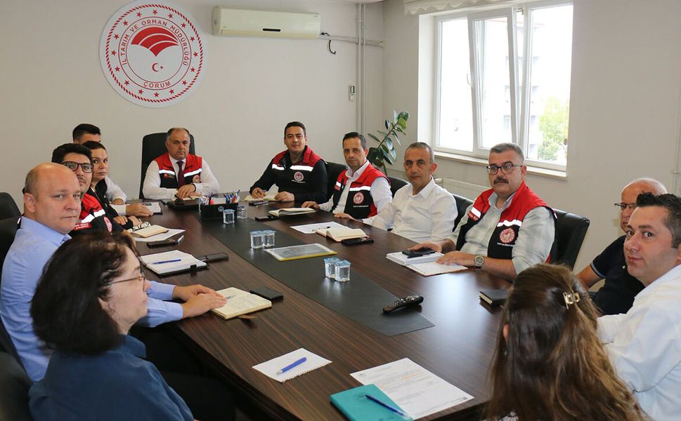 Çorum’da tarım hizmetleri masaya yatırıldı