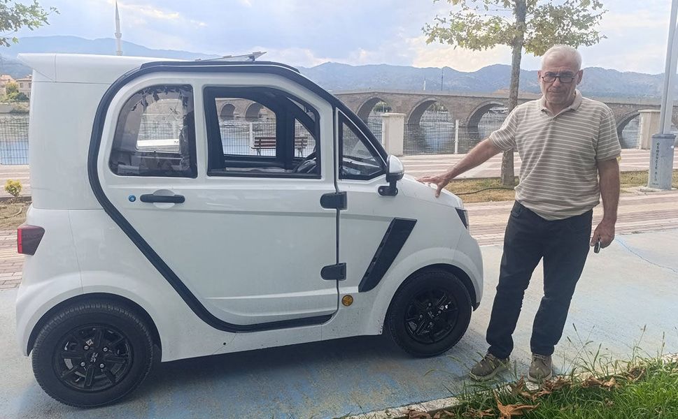 Elektrikli minimobile yeni sistem geliştirdi