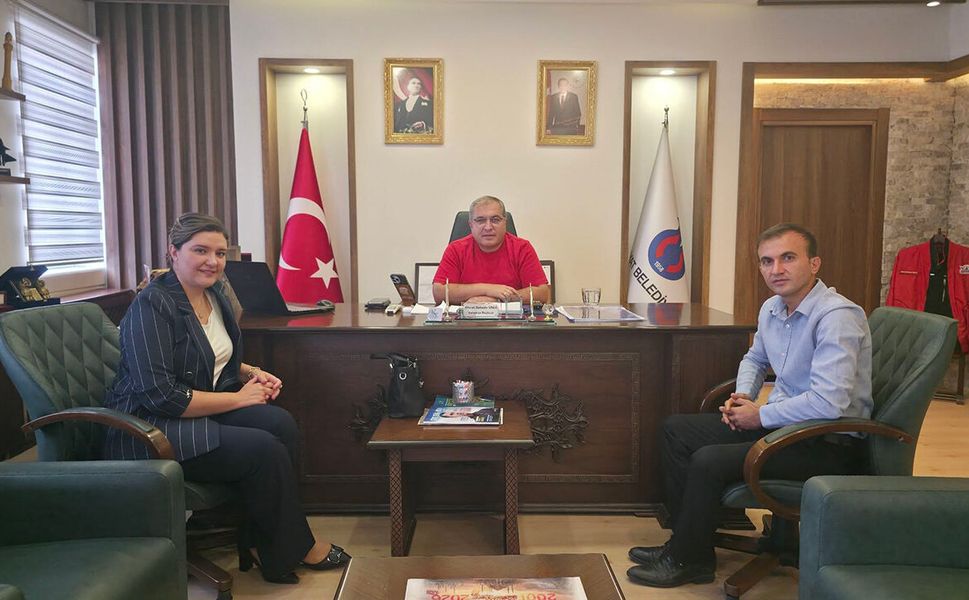 Halk Bankası’nın yeni müdüründen Başkan Ünlü’ye ziyaret