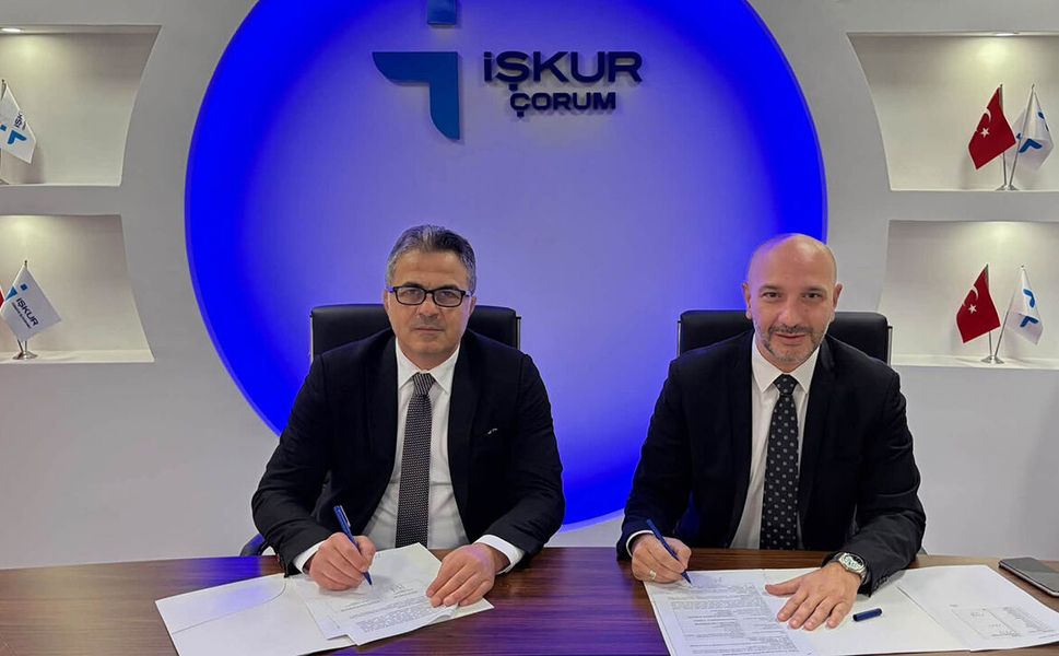 Protokol imzalandı: Çorum'da 100 kişiye istihdam imkânı