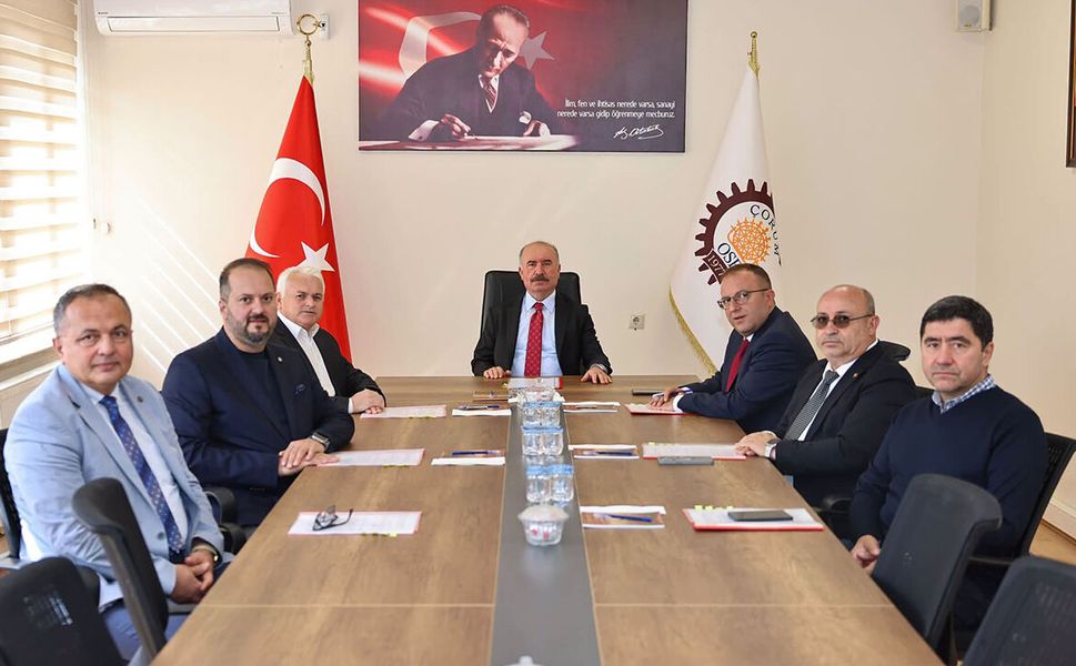 Çorum'da sanayicilerin talepleri görüşüldü