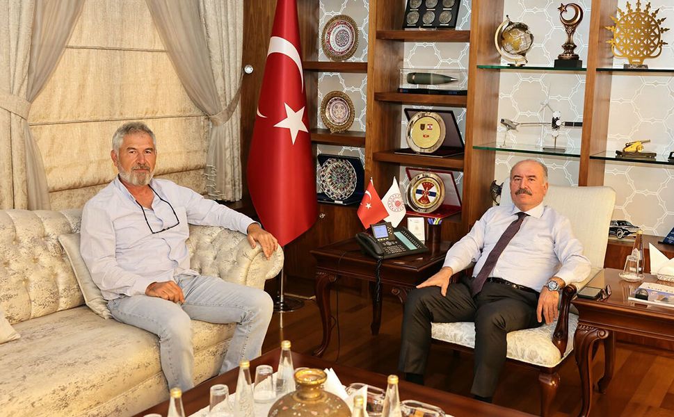 Mecidiyekavak Köyü sakini Davut Türkoğlu’ndan Vali Çalgan’a ziyaret