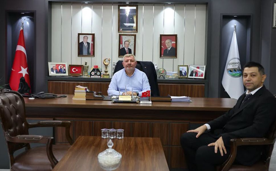Orman İşletme Müdürü Cengiz Duman’dan Başkan Gelgör’e ziyaret