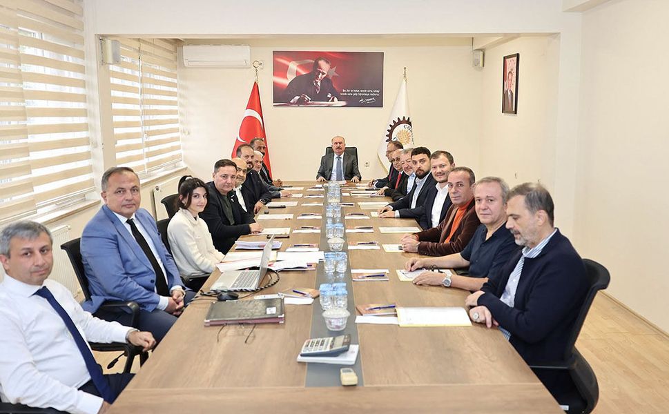 OSB’deki su deposu ve altyapı yatırımları masaya yatırıldı