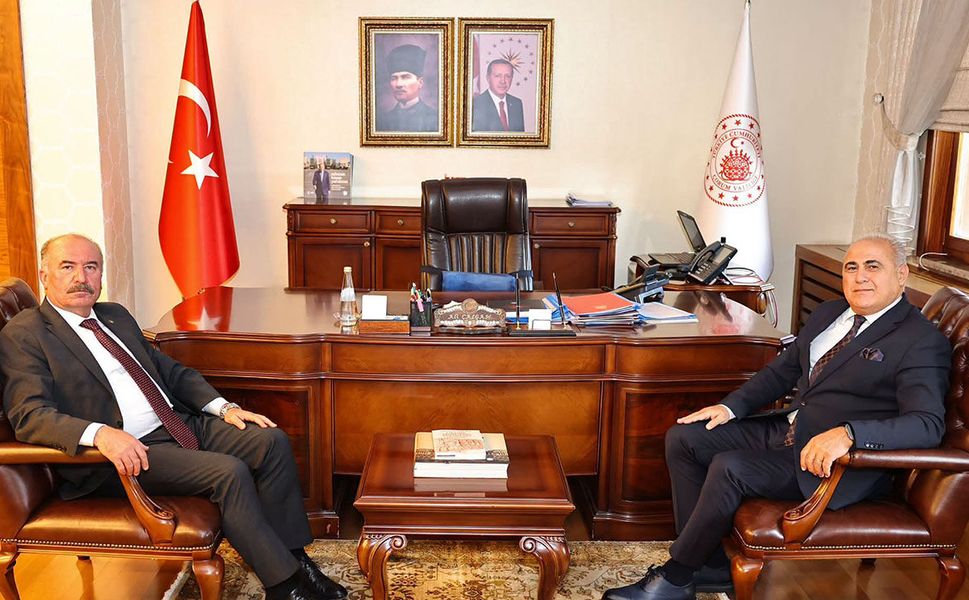Alper Bilan’dan Vali Çalgan’a ziyaret: Projeler değerlendirildi