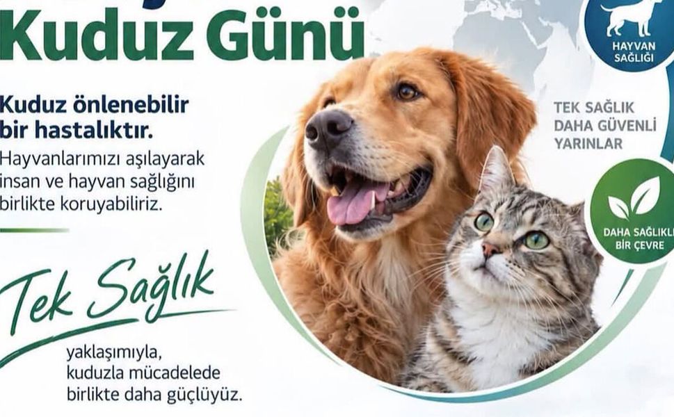 Çorum’da Dünya Kuduz Günü’nde aşı çağrısı
