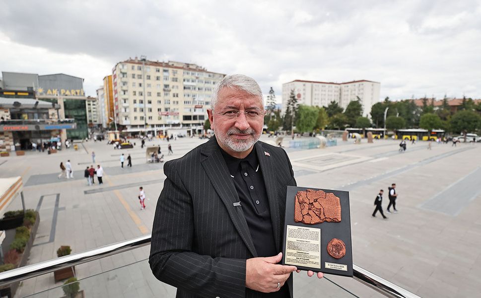 Kadeş Barış Antlaşması'nın adı Çorum'daki meydanda yaşatılıyor