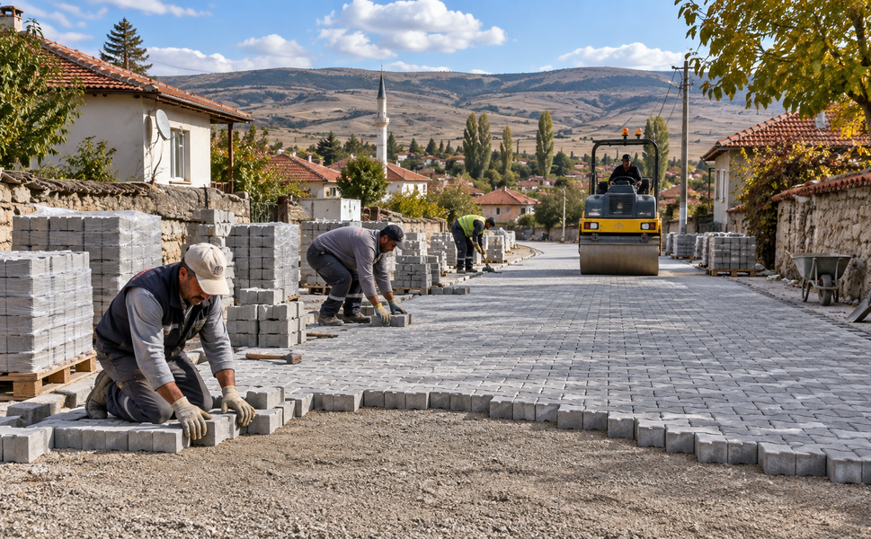Çorum’da 1800 metrekarelik parke taşı işi ihaleye çıkıyor