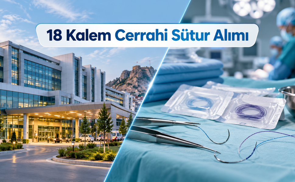 Erol Olçok Eğitim ve Araştırma Hastanesi’nden 18 kalemlik ihale