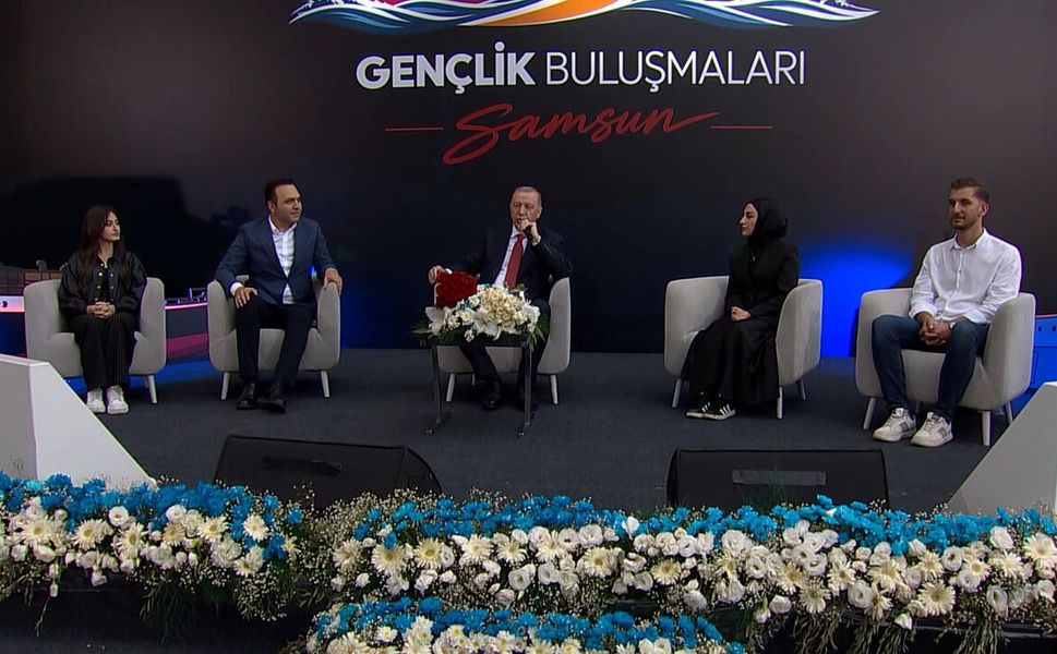 Cumhurbaşkanı Erdoğan'dan Çorum FK göndermesi ve salonda kahkaha tufanı