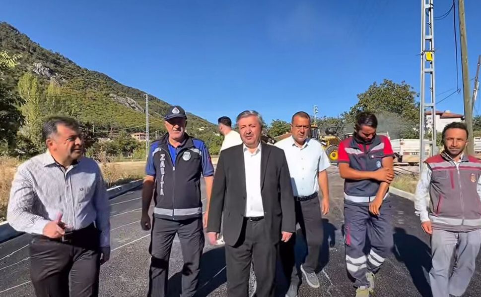 Fatih Caddesi ve Cumhuriyet Sokak’ta asfalt çalışmaları tamamlandı
