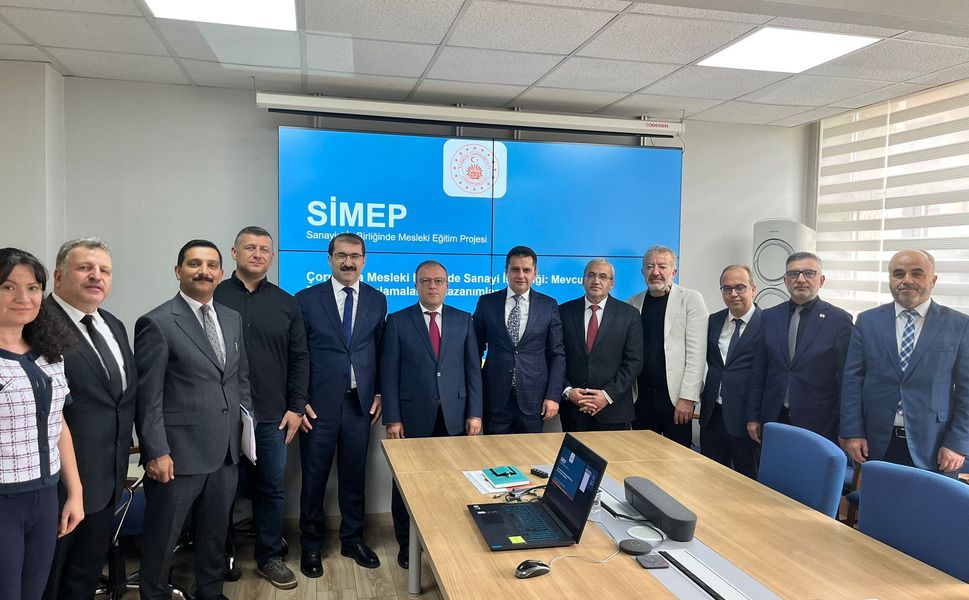 Çorum’da mesleki eğitimde SİMEP hamlesi