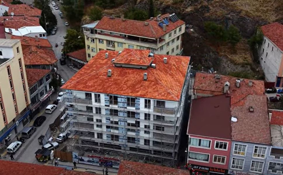 Osmancık yeni iş merkezine kavuşuyor: İnşaat devam ediyor