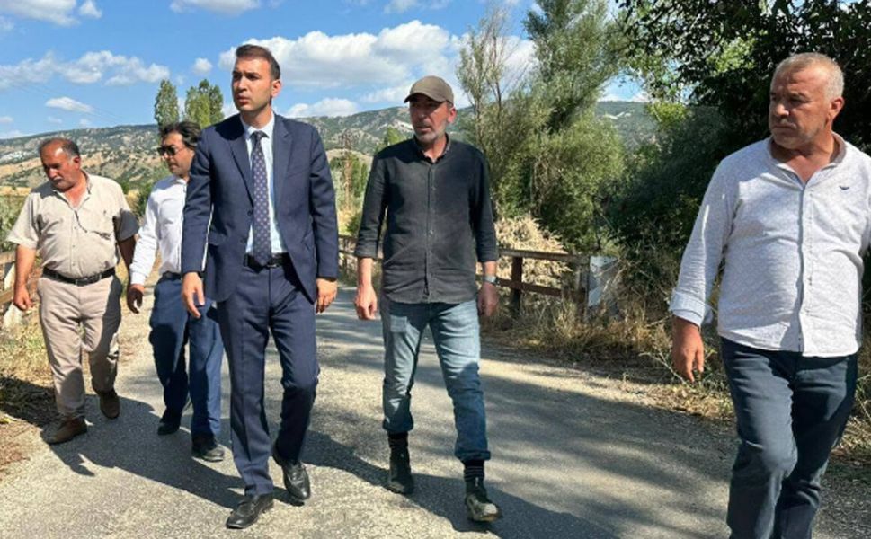Sazköy’de tarımsal sulama projesi başladı