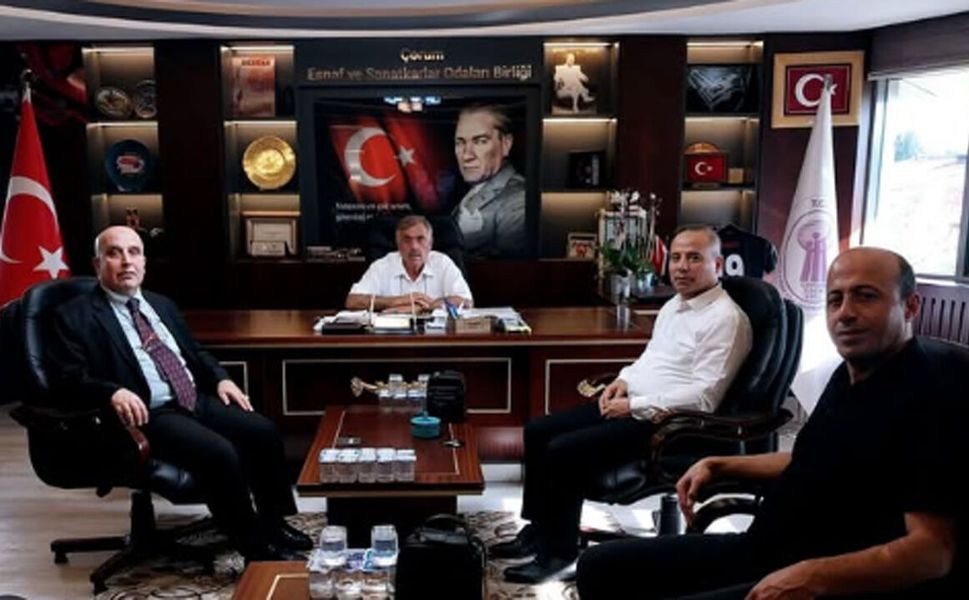 ÇESOB’a Defterdarlıktan ziyaret