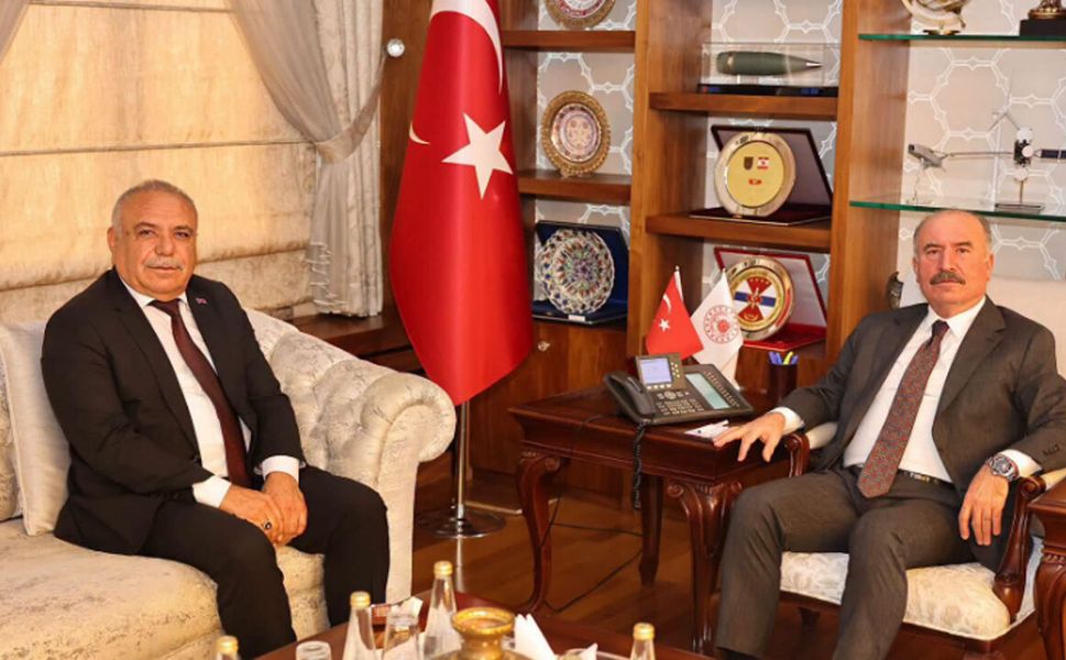 Başkan Çetinkaya’dan Vali Çalgan’a ziyaret
