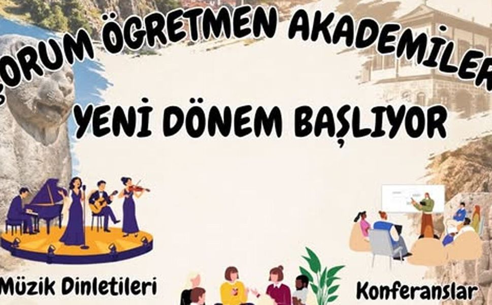 Çorum Öğretmen Akademileri’nde Yeni Dönem Perdesi Açılıyor!