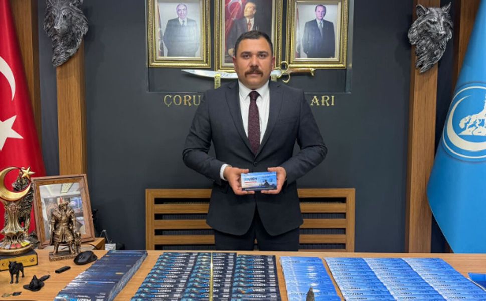 Ülkü Ocakları UZEM lisans kartları Çorum’da temin edilebilecek