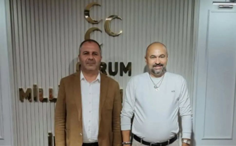 Serhat Sapaz’dan MHP Çorum İl Başkanlığına ziyaret