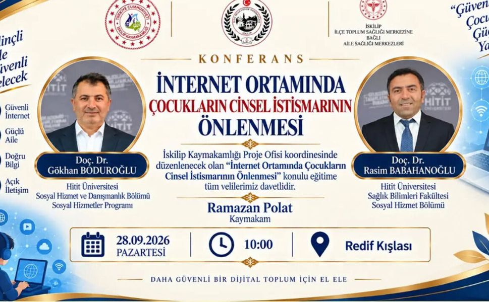 İskilip’te velilere çocukların internet güvenliği eğitimi