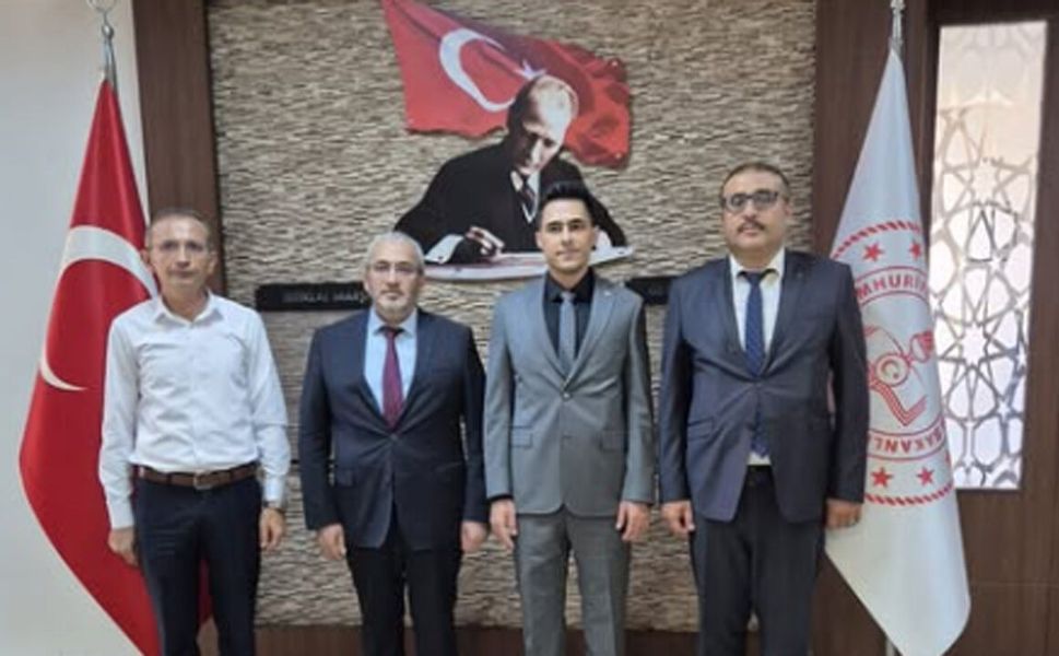 Cemil Çağlar’a nezaket ziyareti