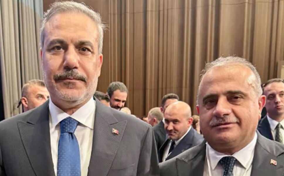 Yakup Alar, Dışişleri Bakanı Hakan Fidan ile bir araya geldi