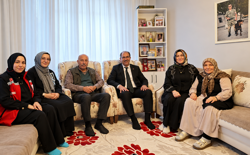 Şehit Piyade Üsteğmen Abdulkadir Şen’in ailesi unutulmadı