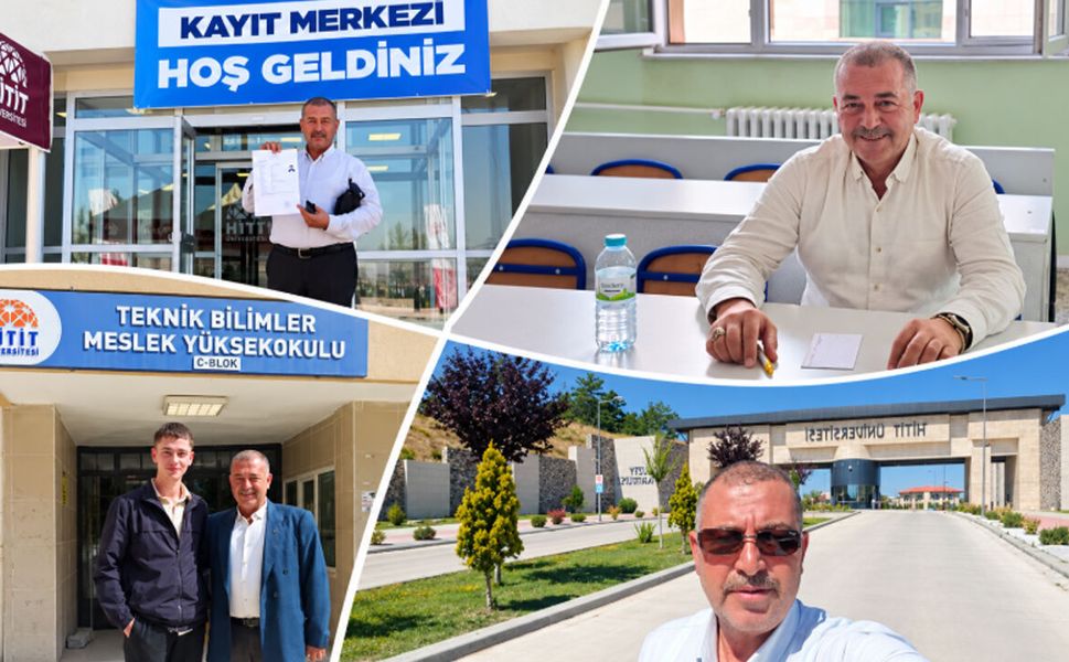 57 yaşında üniversite hayalini gerçekleştirdi: Oğluyla aynı kampüste öğrenci oldu