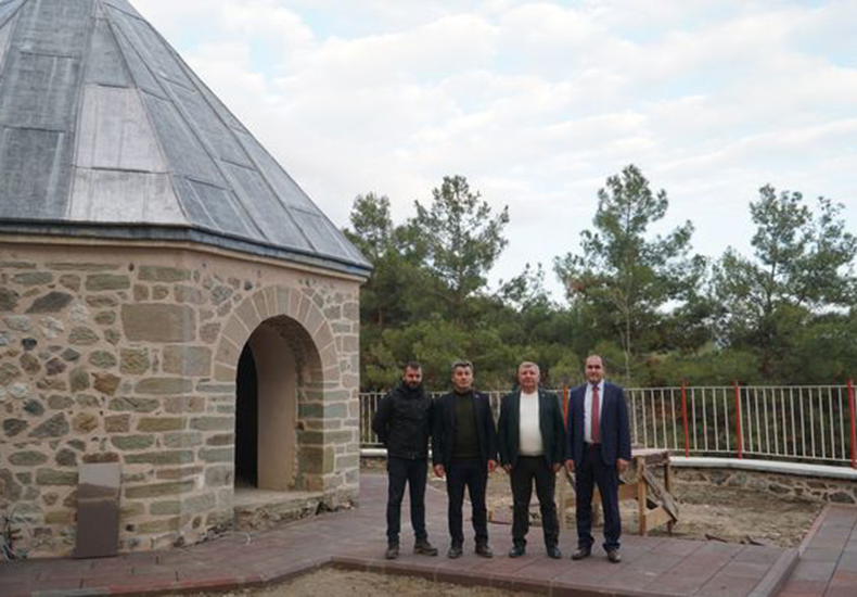 Koyunbaba Türbesi’nde restorasyon devam ediyor - Çorum Haber - Çorum ...