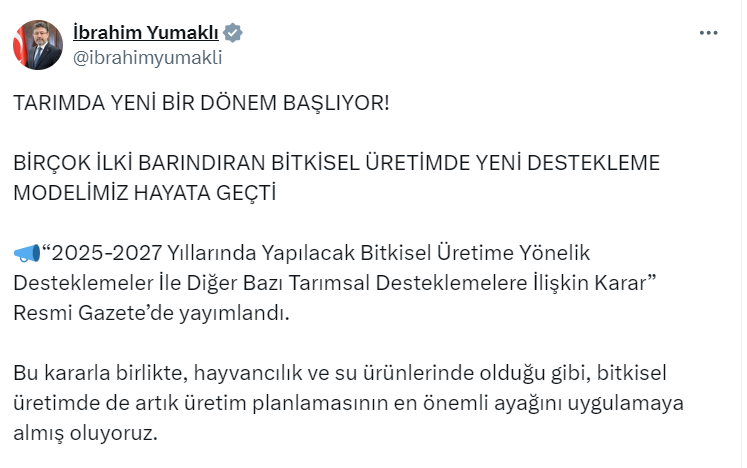 Bakan Yumaklı