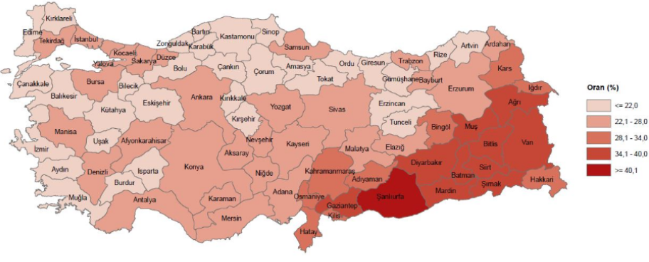 Türkiye’nin Çocuk Nüfusu 21 Milyonu Aştı